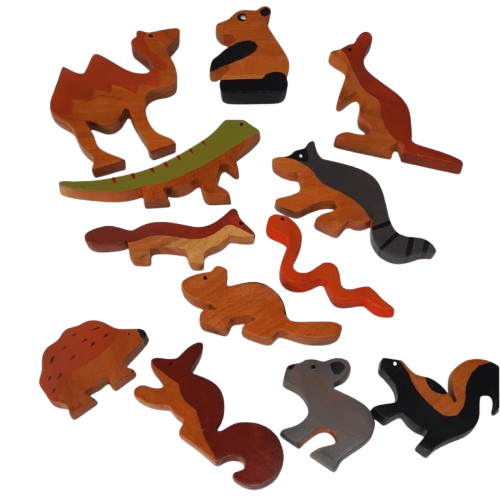 Exotic Animals (12 Pcs)