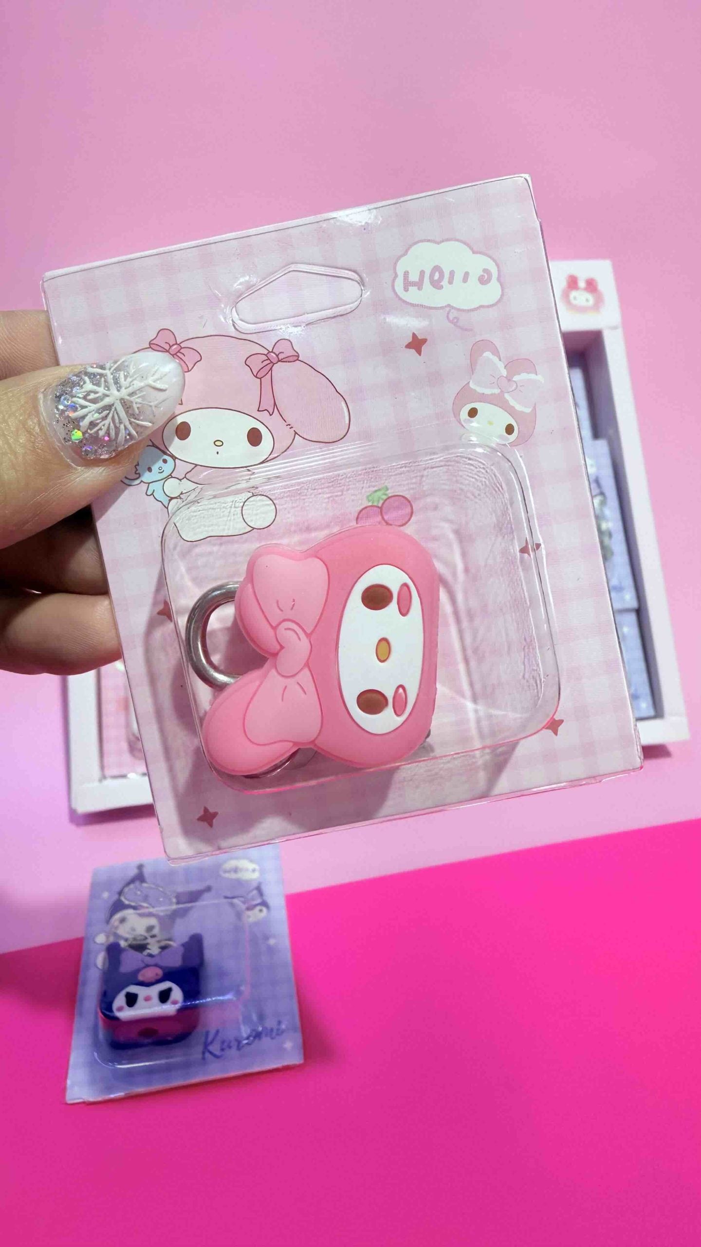 Stationery Lock - Kuromi design