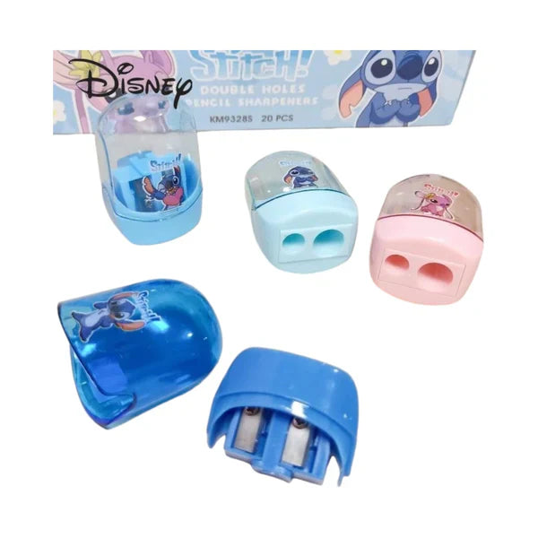 Stitch Theme Double Hole Sharpener