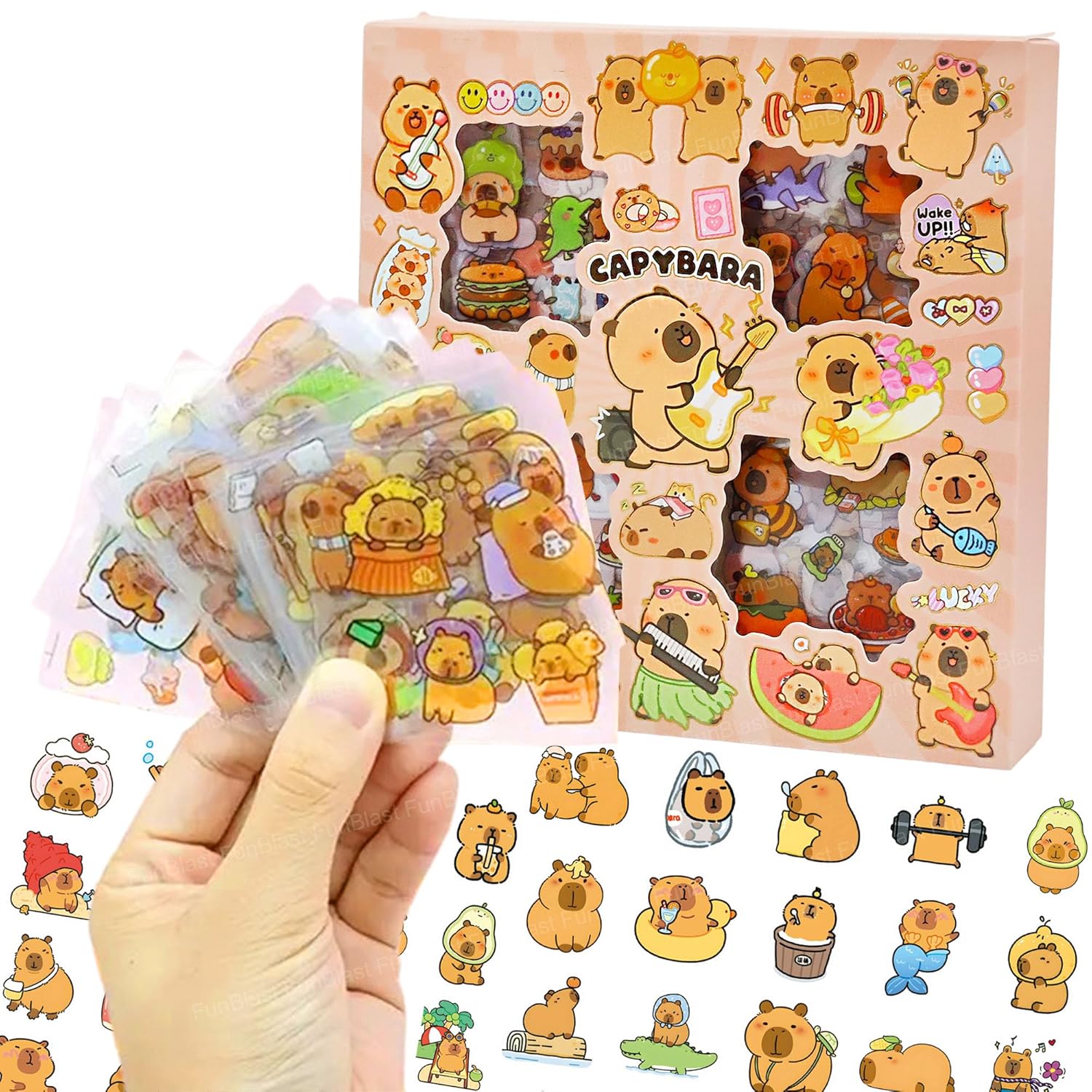 100pcs Cartoon Aesthetic Sticker