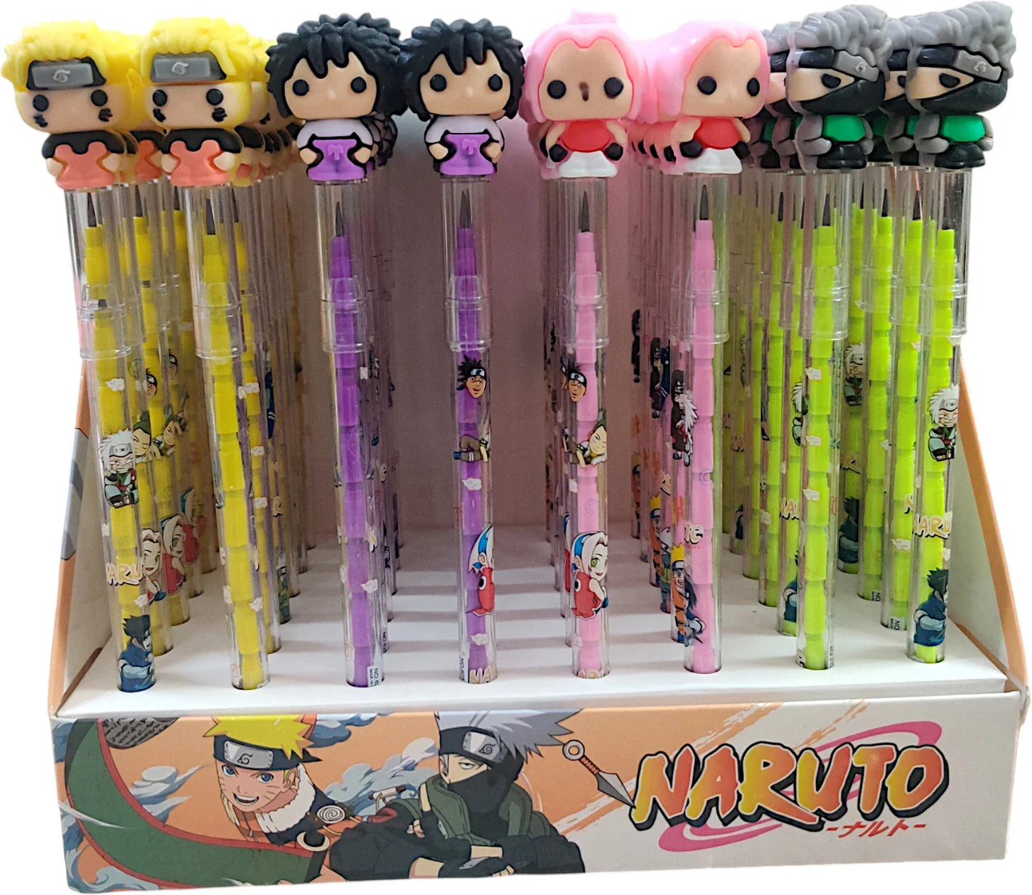 Naruto non sharpening push-up pencil (1pc)