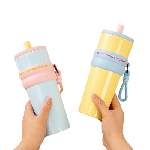 Double color Stainless Steel Bottle - 710ml (1pc)