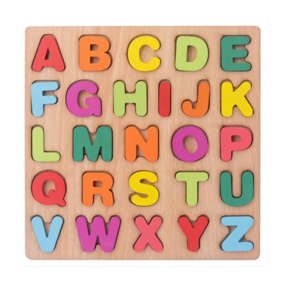 Alphabet letter board