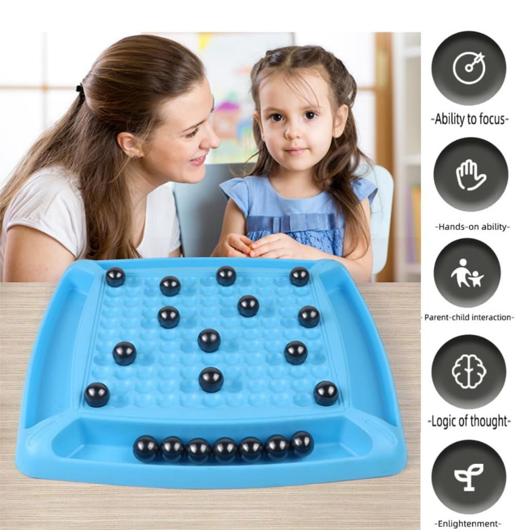 Magnetic battle chess