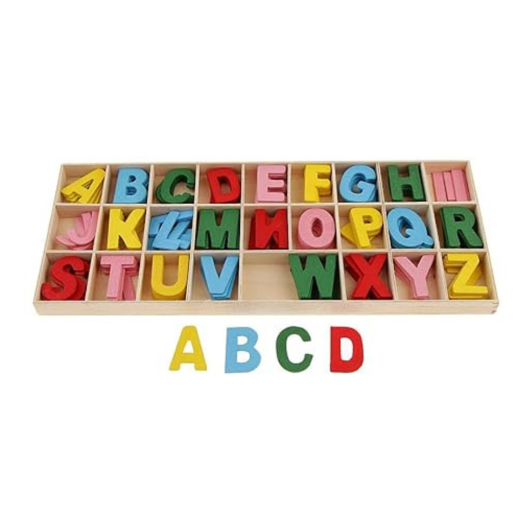 Alphabets with tray