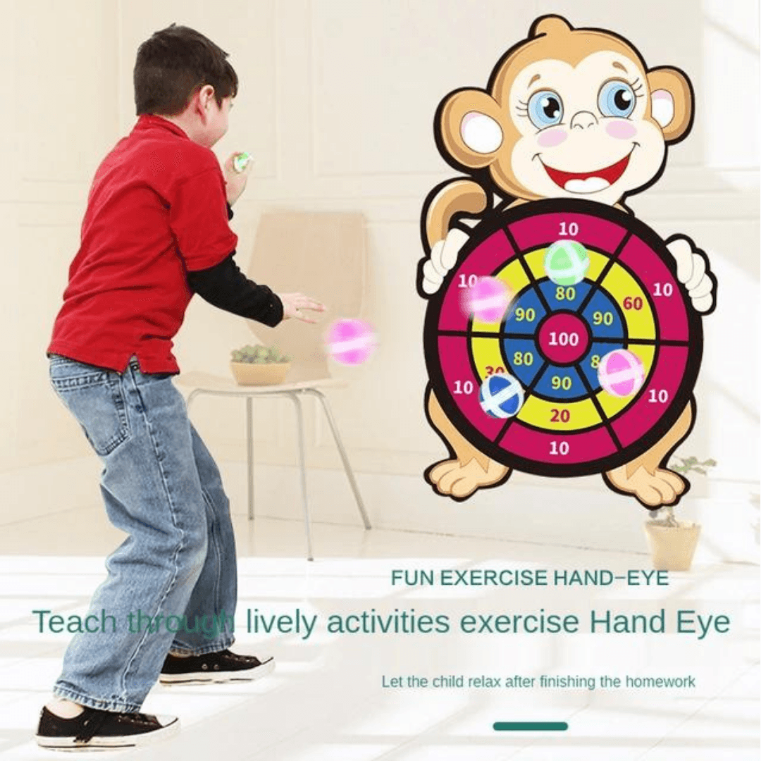 Hook and Loop Dartboard Set