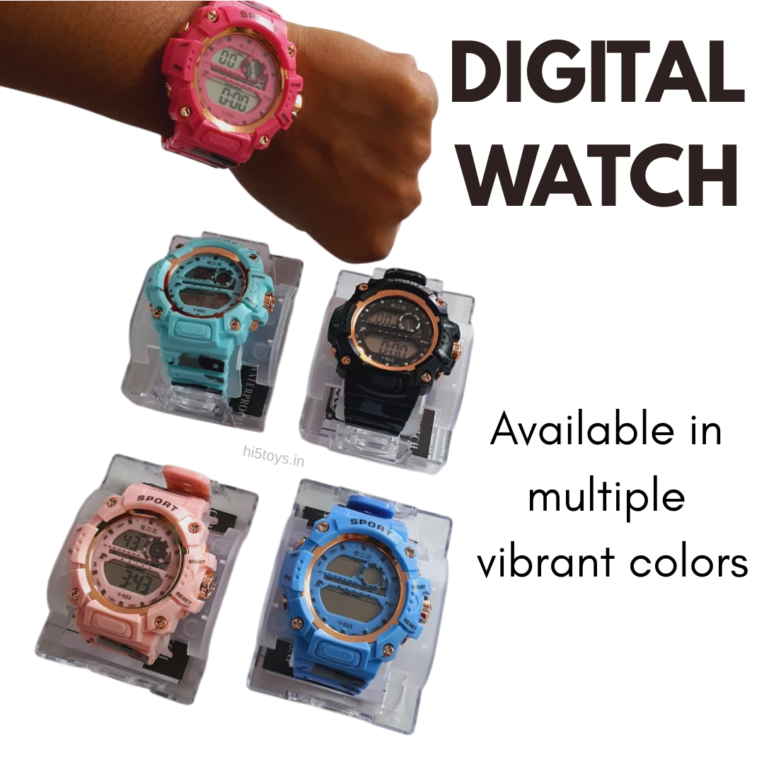Digital Sports Watch (1pc)