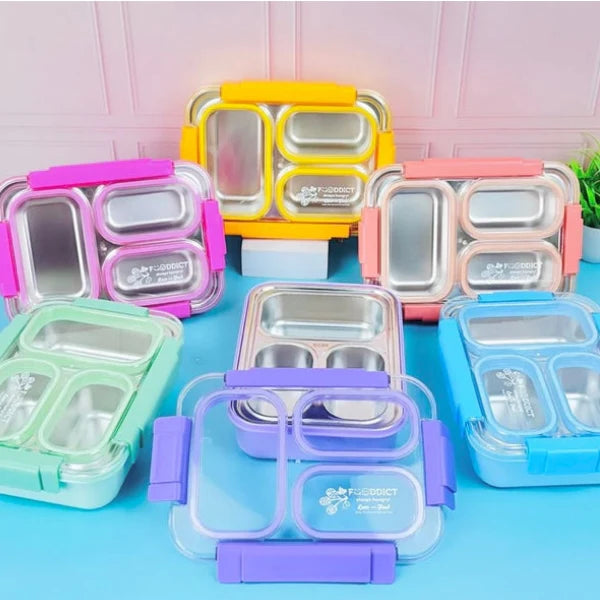 3 Partition Lunch box