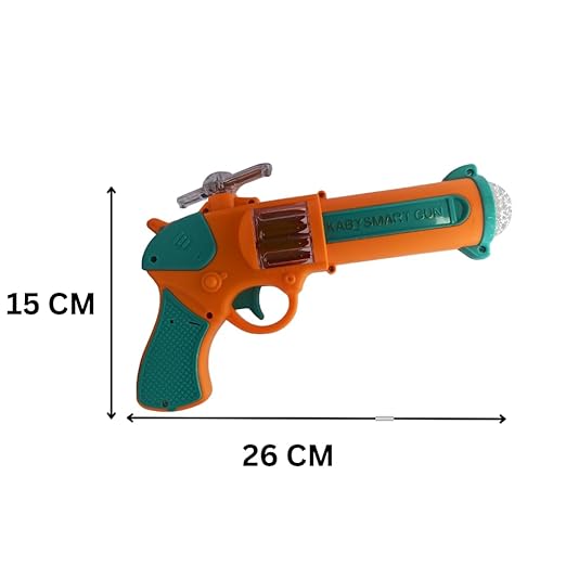 Pistol with Flash Lights