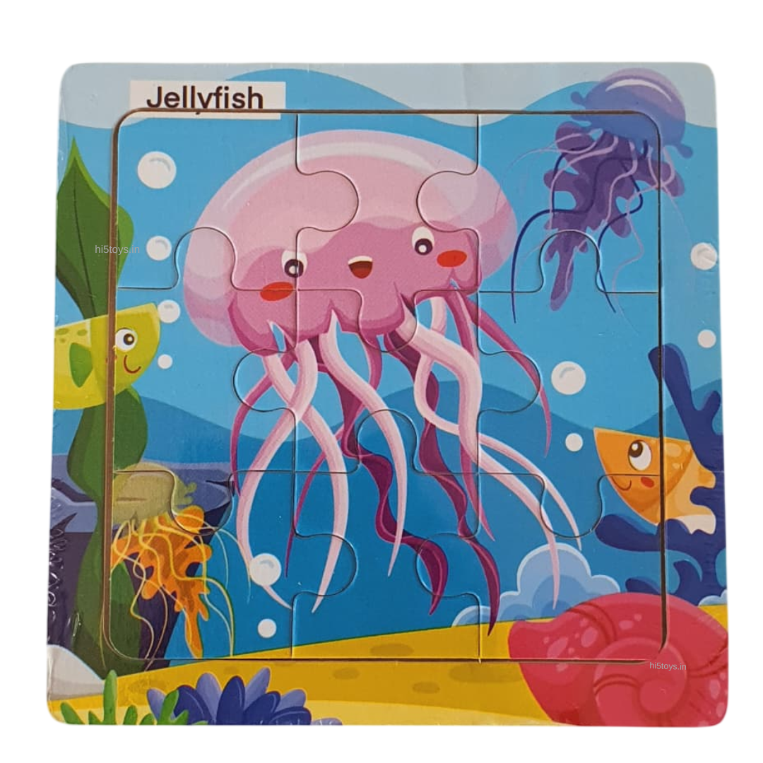 Wooden jigsaw puzzle with name (1pc)