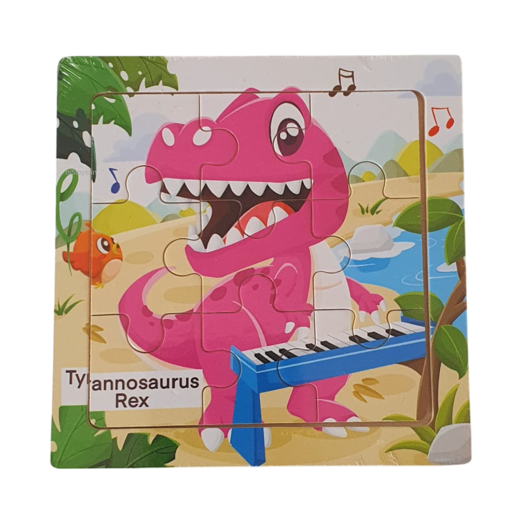 Wooden jigsaw puzzle with name (1pc)