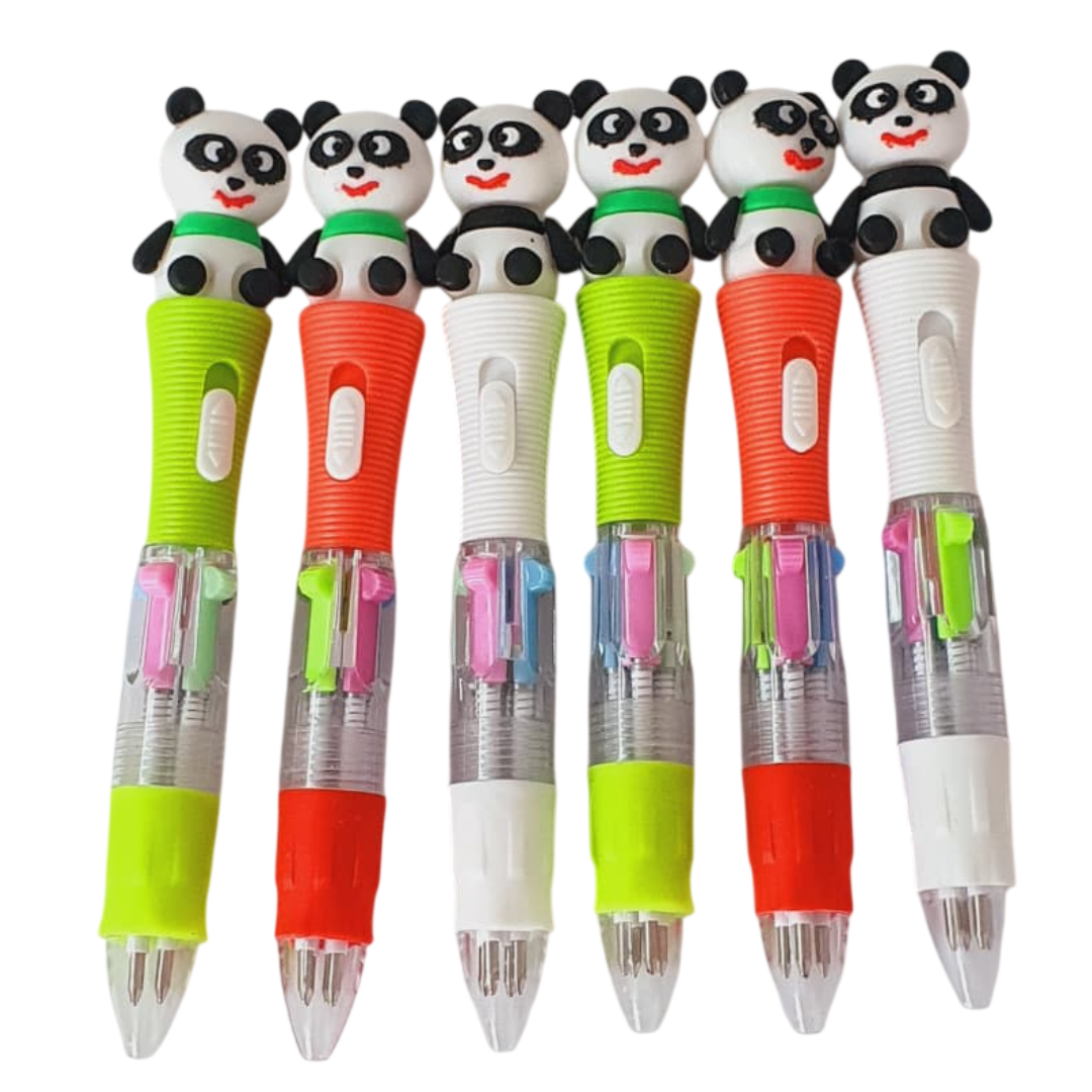 Panda Multi-Color Pen with light (1pc)
