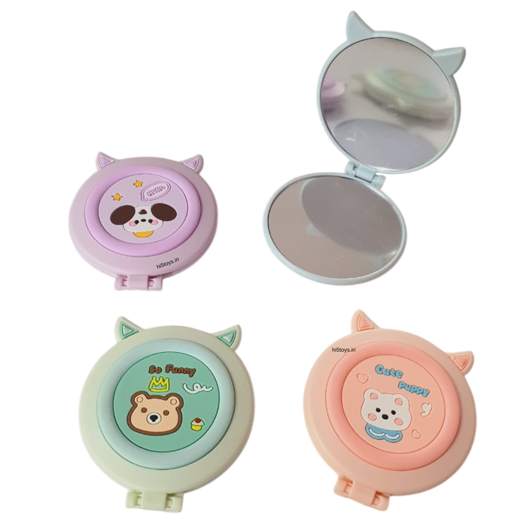 Cartoon Folding Double Mirror (1pc)
