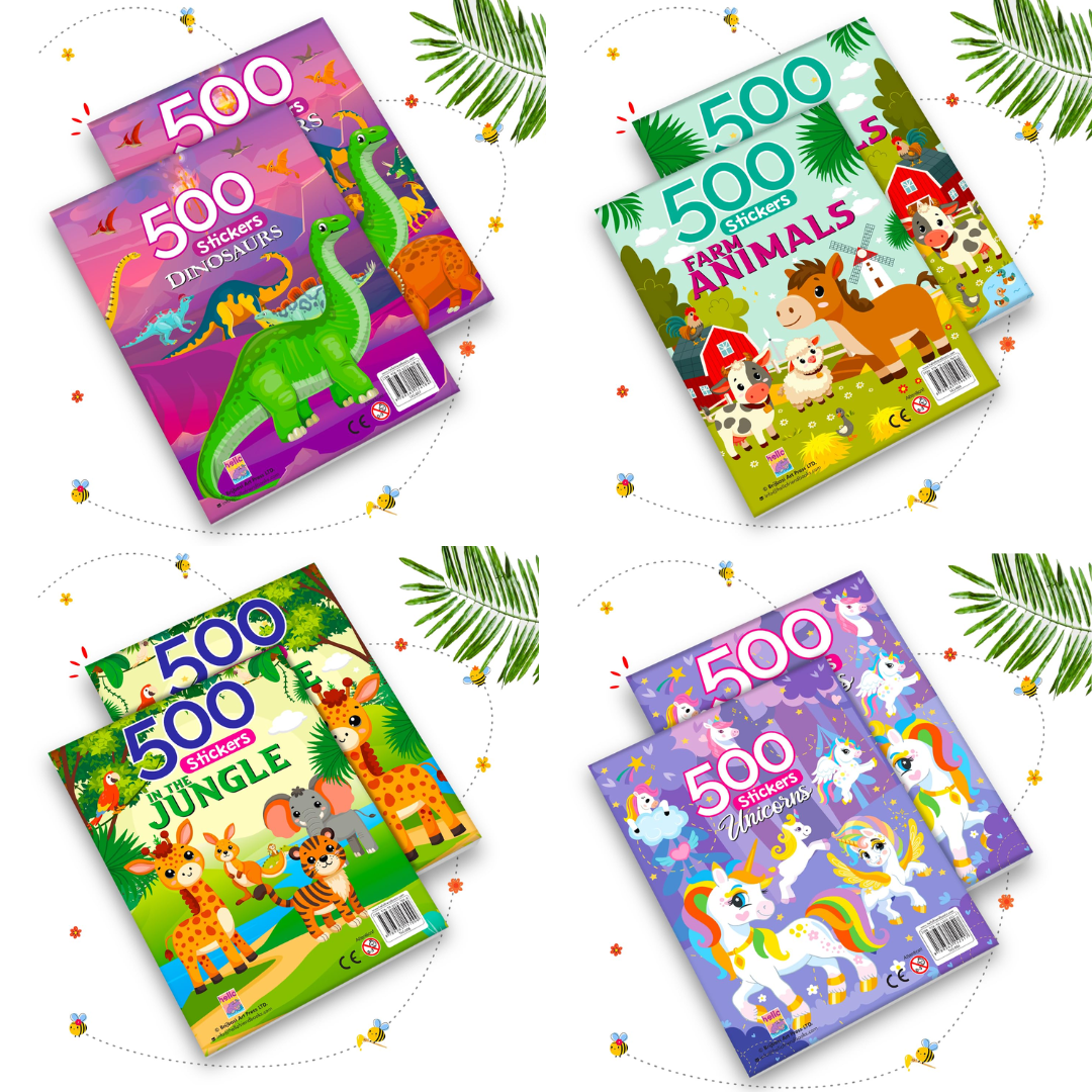 500 Stickers Activity Book