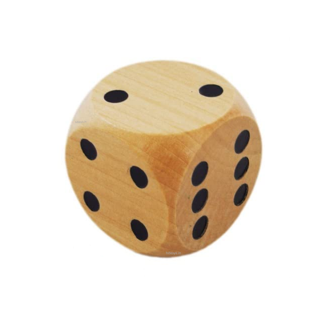 Wooden Big Dice (1pc)