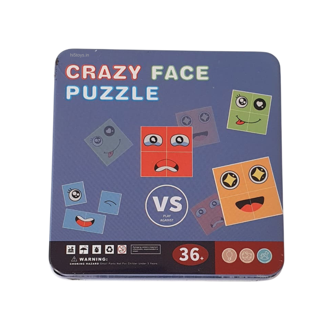 Crazy rubix Face changing Puzzle