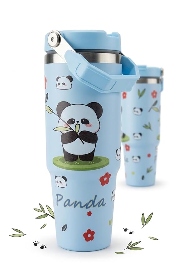 Panda Insulated Steel Tumbler 800ml