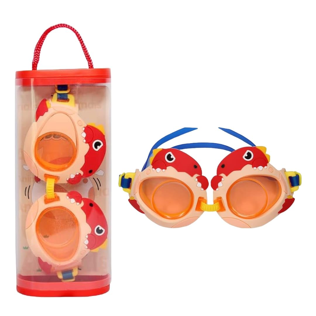 AMB Kids Swim Goggles, Pack of 1 Swimming Goggles for Children Teens, Anti-Fog Anti-UV Youth Swim Glasses for kids Ag...
