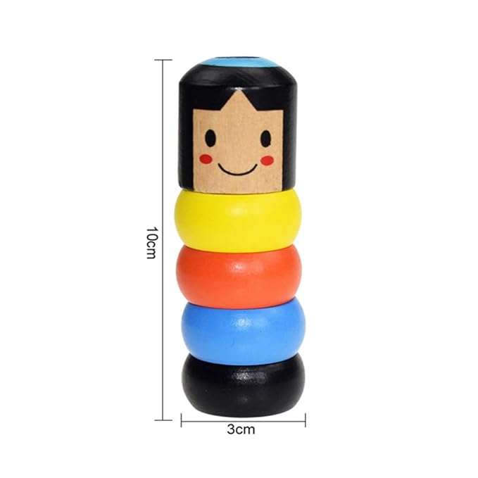 Magic Toy Immortal Unbreakable Wooden Man Toy