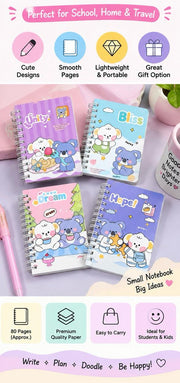 Spiral notebook return gift