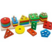 5 column shapes sorter