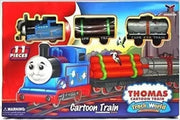 Bestie Toys Cartoon Train Combination Track Colorful Toy, Battery Operate. (Multicolor)