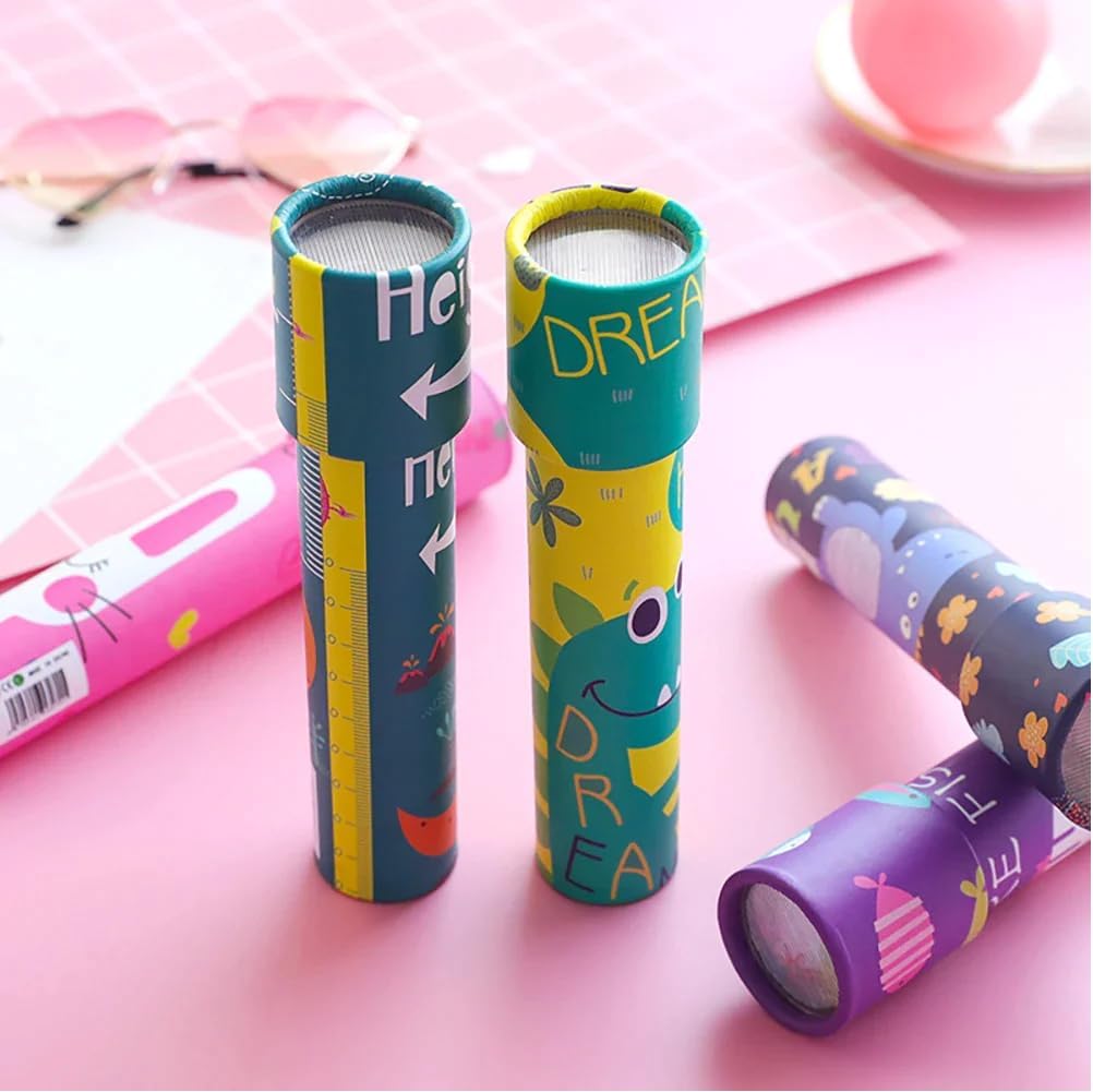 SAMVARDHAN 1pcs Magic Kaleidoscopes Toy for Kids Adults 3D Mirror Lens Kaleidoscope Party Favors Stretchable & Rotate...