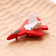 Cute 3D Fighter Planes Shape Eraser (1pc)