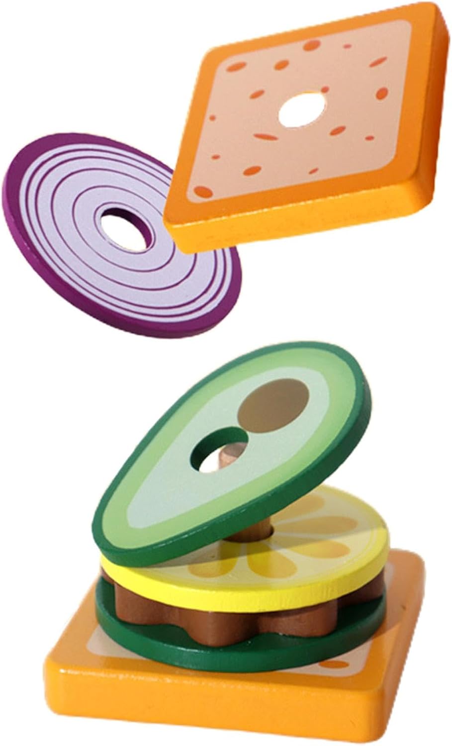wooden Sandwich stacker