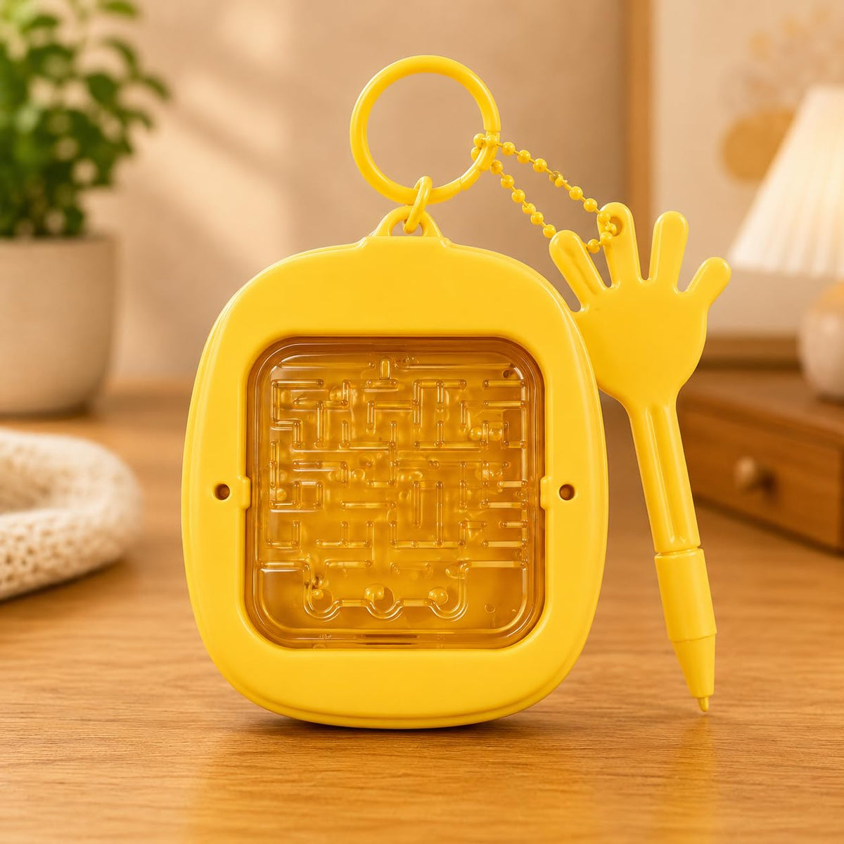 Mini Magnetic MagPad Keychain Toy | Steel Ball Drawing Board for Kids & Adults | Portable Doodle Pad, Stress Relief F...