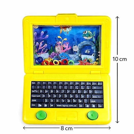 Laptop-Style Water Ring Toss Game