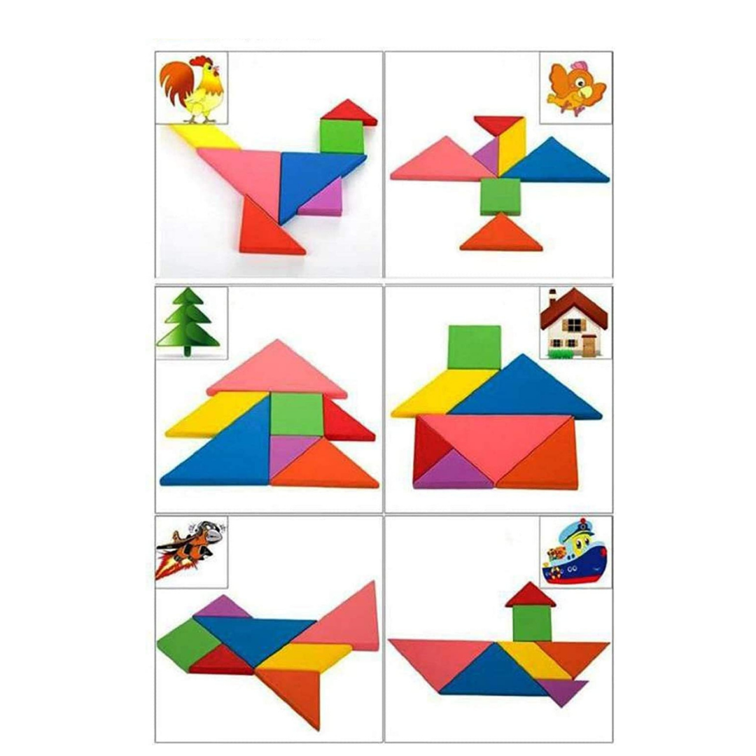 Wooden tangram (Big)