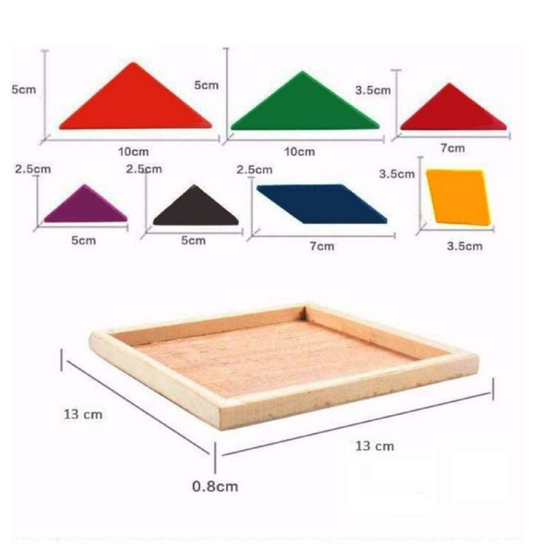 Wooden tangram (Big)