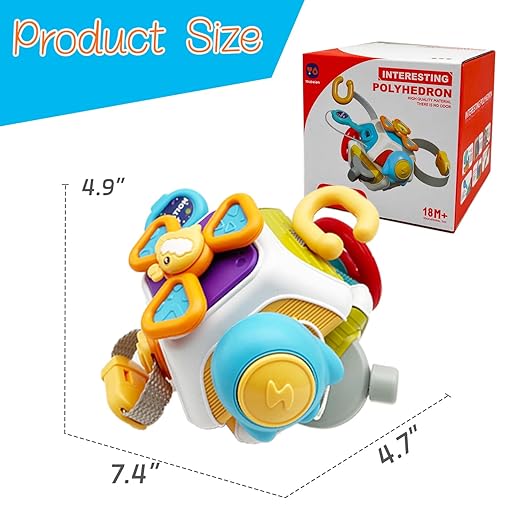 10 in 1 Busy Cube Baby - Polyhedron