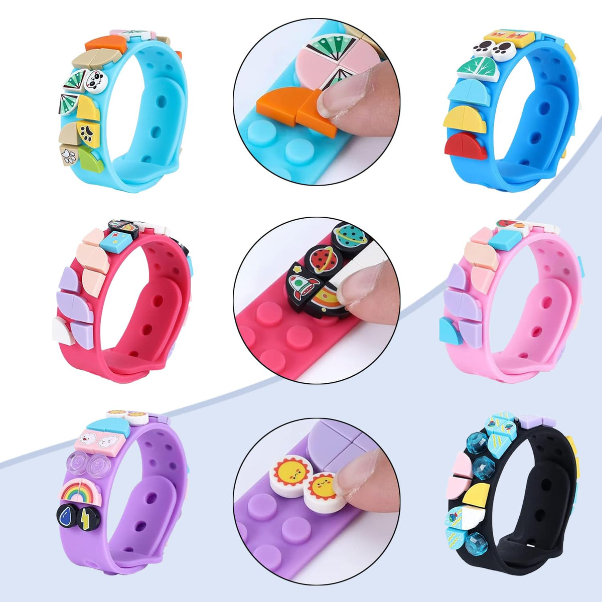 Party Propz Puzzle Band Party Favours Pack - 1 Pc Wrist Band for Kids | Return Gift for Birthday