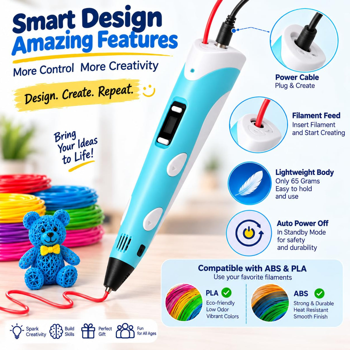 3D Pen for Kids & Adults