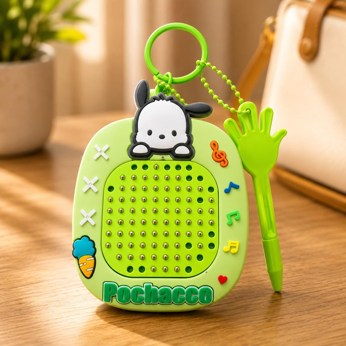 Mini Magnetic MagPad Keychain Toy | Steel Ball Drawing Board for Kids & Adults | Portable Doodle Pad, Stress Relief F...
