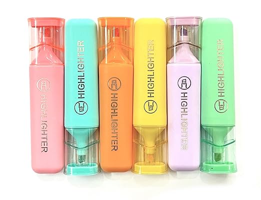 Pastel Color Highlighter (1pc)