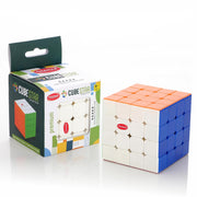 Chanak 4x4 Cube, High Speed Stickerless Cube Puzzle for Kids, Brainstorming Cube for Kids Above 6 Years, BIS Approved.
