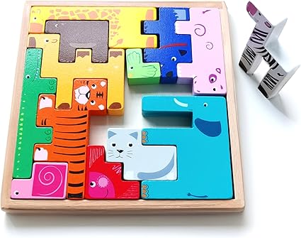 Wooden Animal Jigsaw Puzzle
