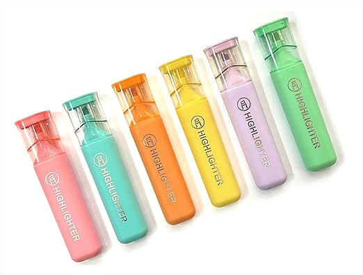 Pastel Color Highlighter (1pc)