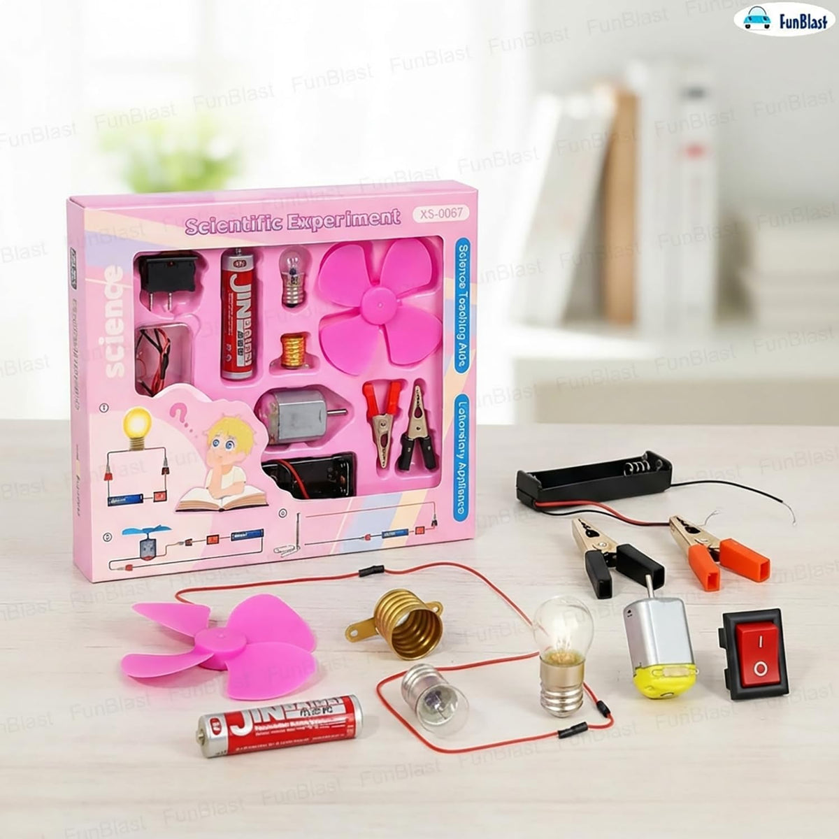 FunBlast Science Experiment Kit – Science Kit for Kids, STEM Learning Kit, DIY Science Kit for Students & School Proj...