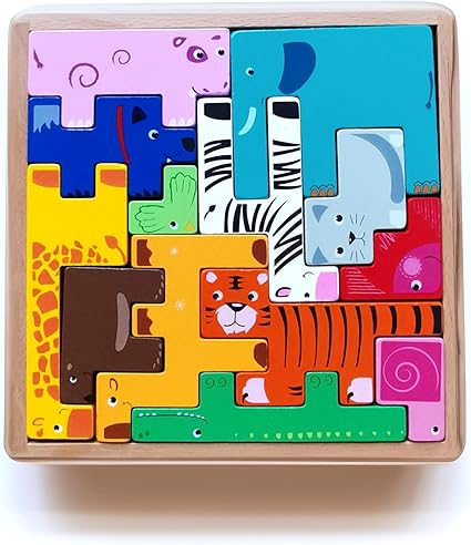 Wooden Animal Jigsaw Puzzle
