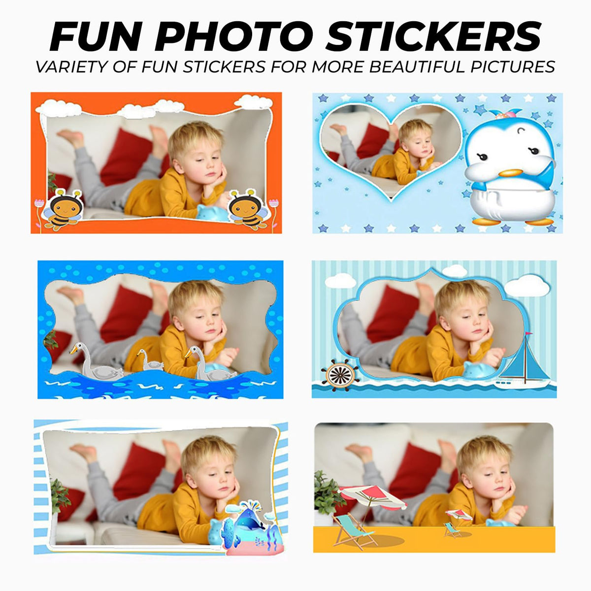 DIY Instant Camera Printer for Kids & Creative Fun | Portable Mini Photo Printing Camera | Easy Photo Printing & Craf...
