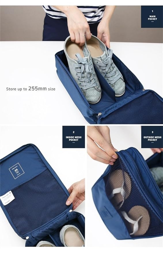 Travel shoe bag