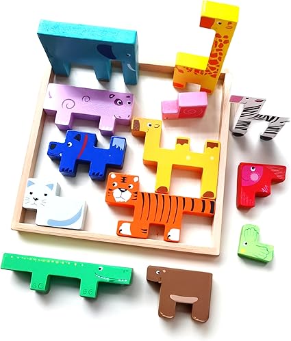 Wooden Animal Jigsaw Puzzle