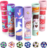 SAMVARDHAN 1pcs Magic Kaleidoscopes Toy for Kids Adults 3D Mirror Lens Kaleidoscope Party Favors Stretchable & Rotate...