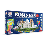 Ratna's Business Junior Coins 5 in 1 Board Game Set of Business, Snake and Ladders, Ludo, Car Rally, and Cricket Game...