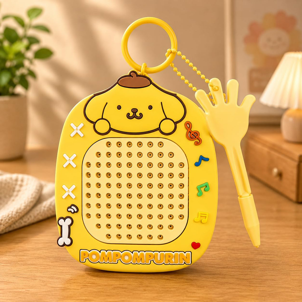 Mini Magnetic MagPad Keychain Toy | Steel Ball Drawing Board for Kids & Adults | Portable Doodle Pad, Stress Relief F...