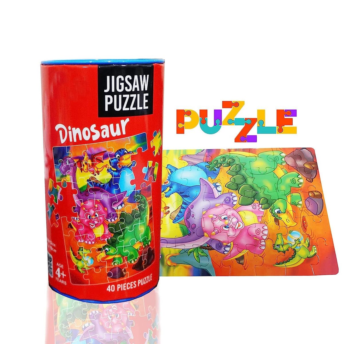 MUREN® Dinosaurs Jigsaw Puzzle Game for Kids- Age of 5-12 Years Old- Educational and Fun Children Game-Child Learning...